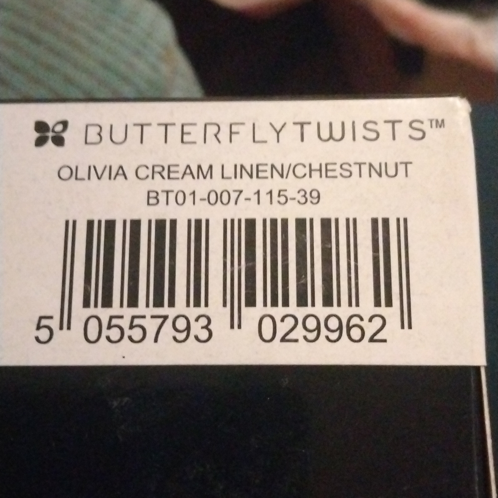 Butterfly twists/ballerinas new w tags in box sz 8 - Picture 6 of 6